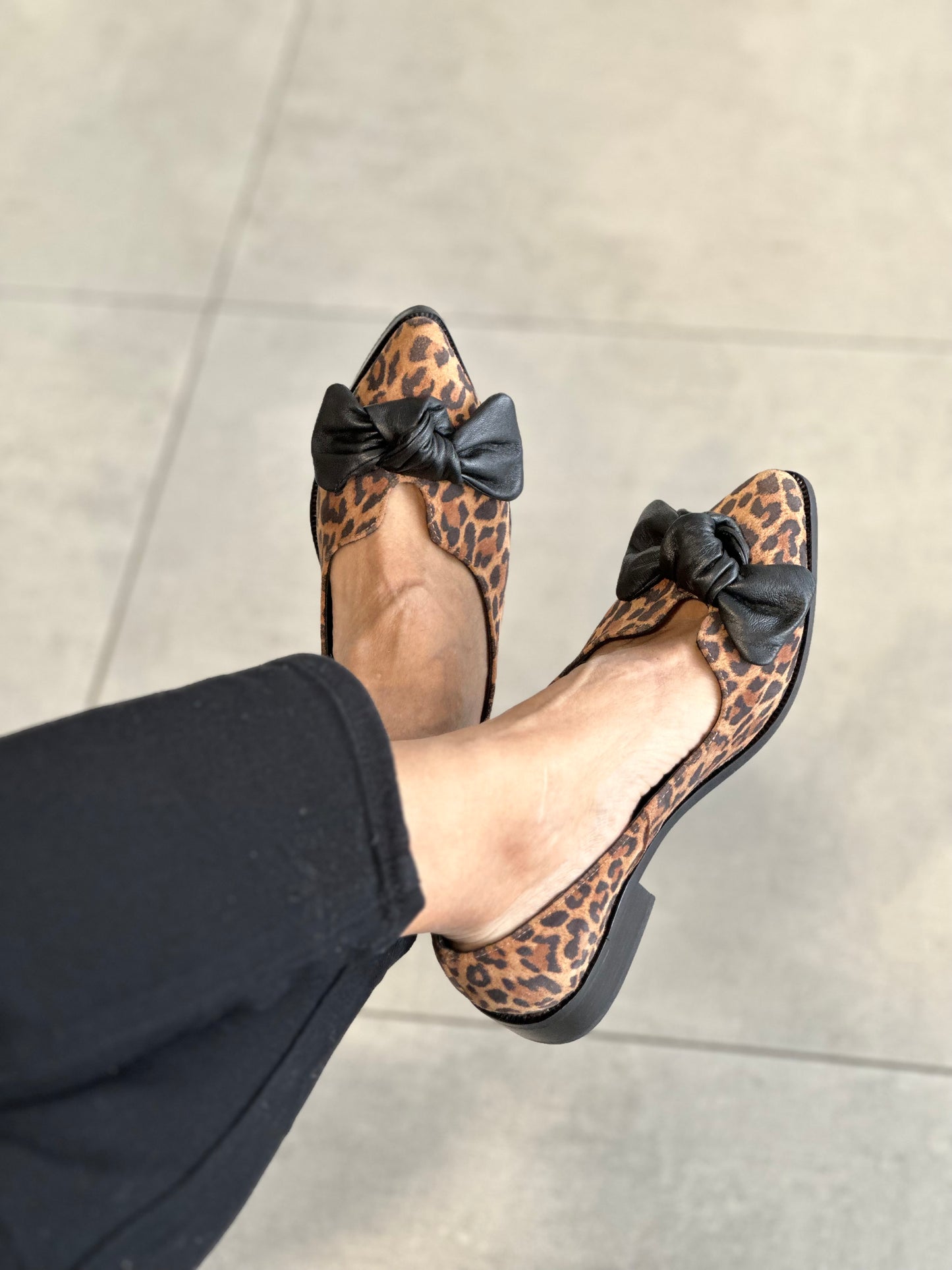 Corchea print rosa negra
